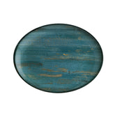 Bonna China Cora 12.25" x 9.5" x h:1" Oval Decorated Porcelain Platter